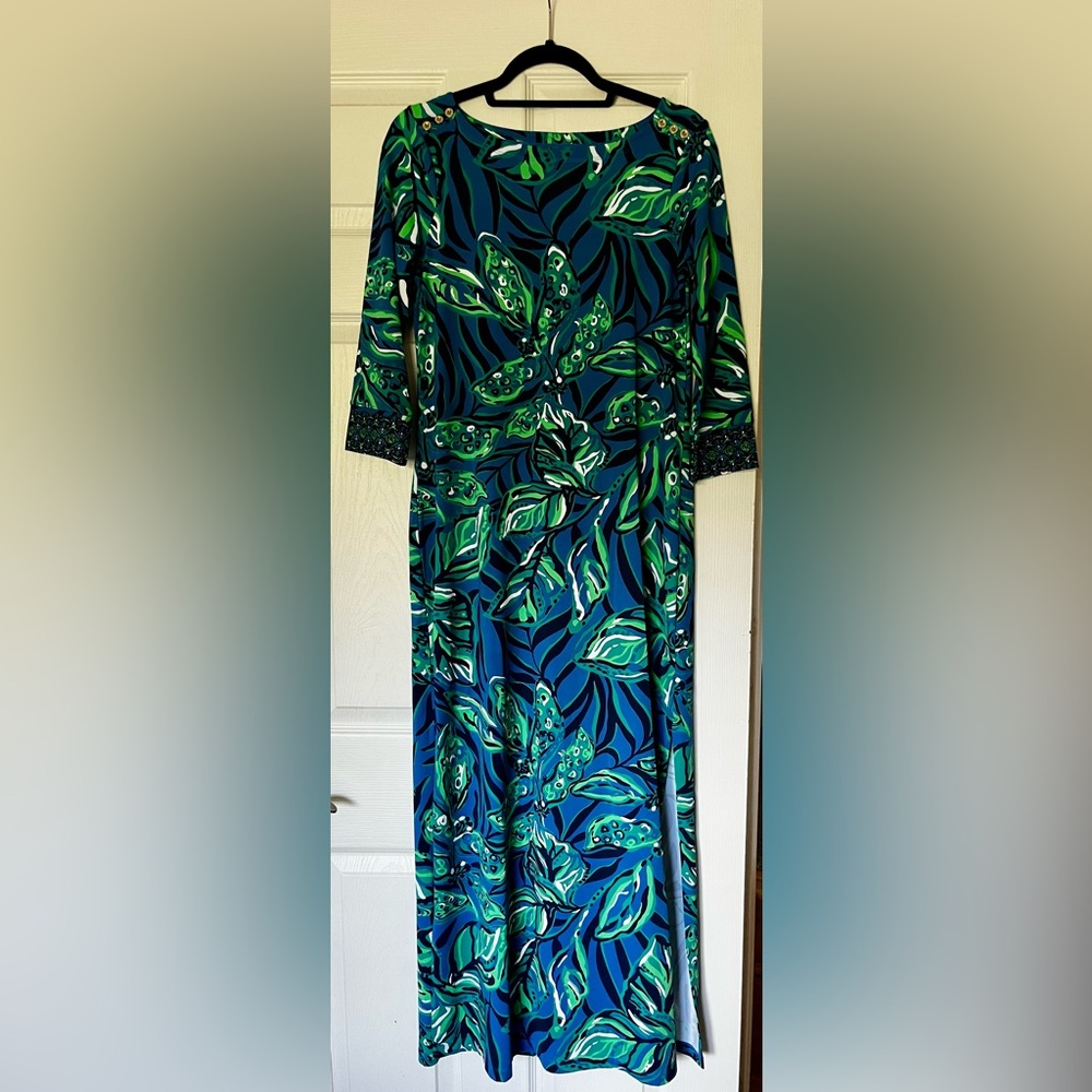 Lily Pulitzer Maxi Dress Green